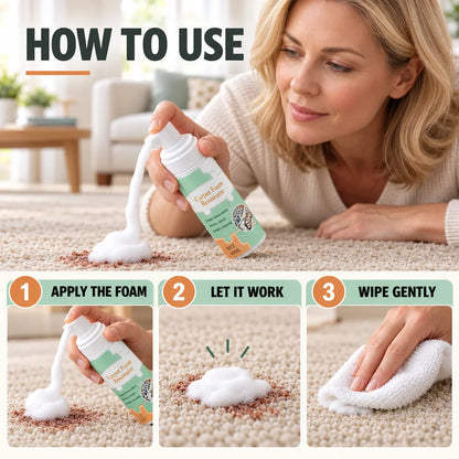 Carpet Cleaning Foam