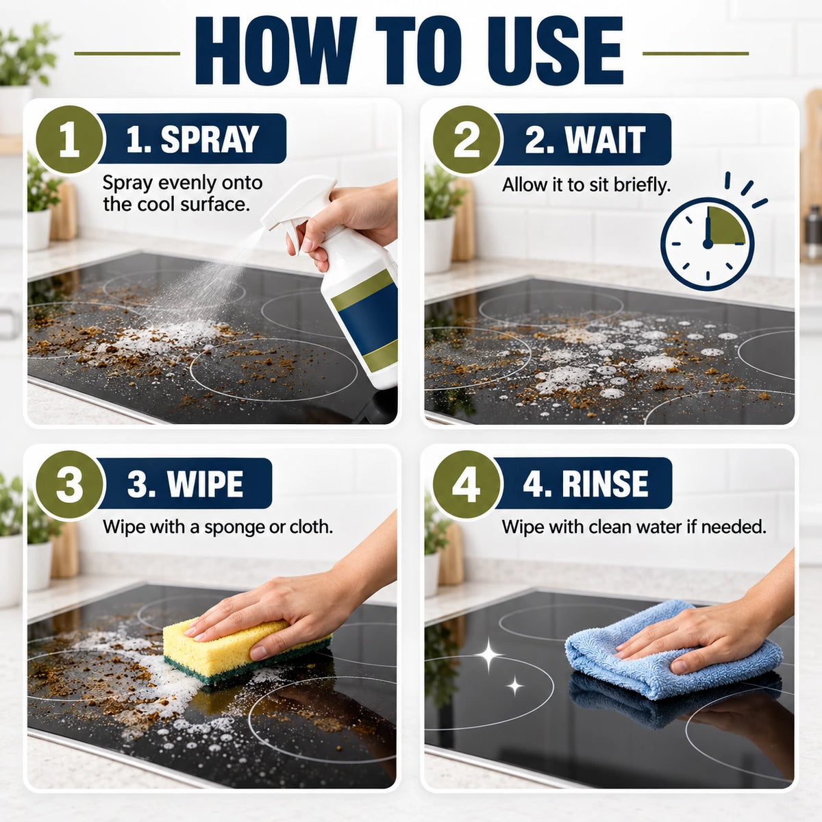 Oven and Cooktop Cleaning Spray - 120 ml