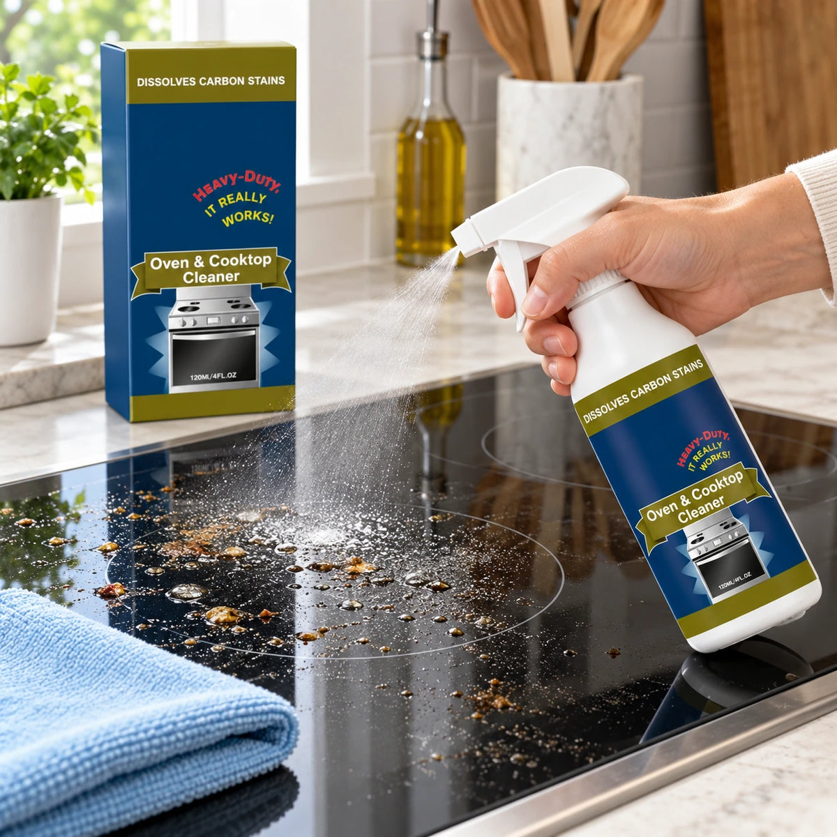 Oven and Cooktop Cleaning Spray - 120 ml