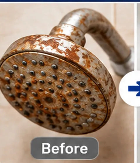 Illustrative bathroom before visual; not a verified product result